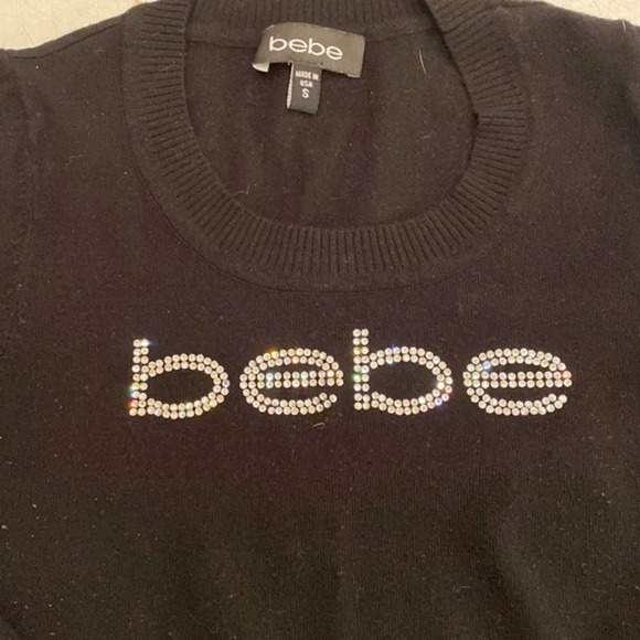 Bebe Rhinestone‎ Sweater​ - Picture 9 of 12
